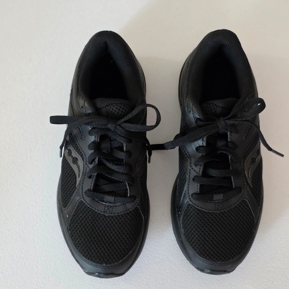 Saucony Cohesion Running Shoes Womens 8 Black S10628-5 Athletic Sneakers - Picture 4 of 9